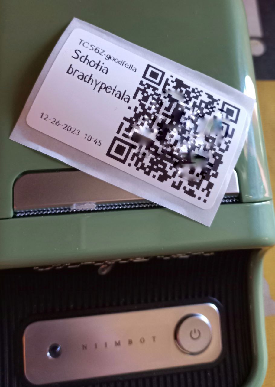QR Code Tracking for Plants & Trees (and other farm things)